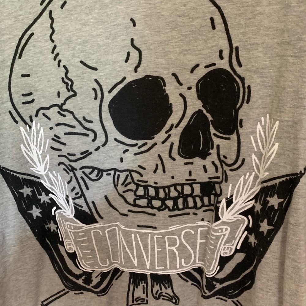 Converse 3/4 sleeve shirt - size small